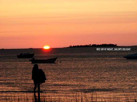 red bay sunset red bay sunset