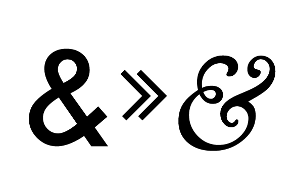 ampersands // stuff steph does
