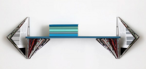 pierre lota design magazine bookshelf
